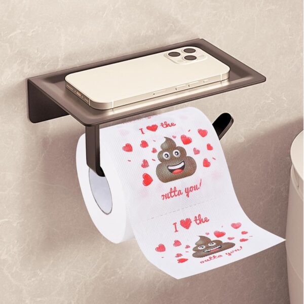 Funny Valentine's Day Toilet Paper Gift, Romantic Novelty Gag Gift for Him & Her - Image 6