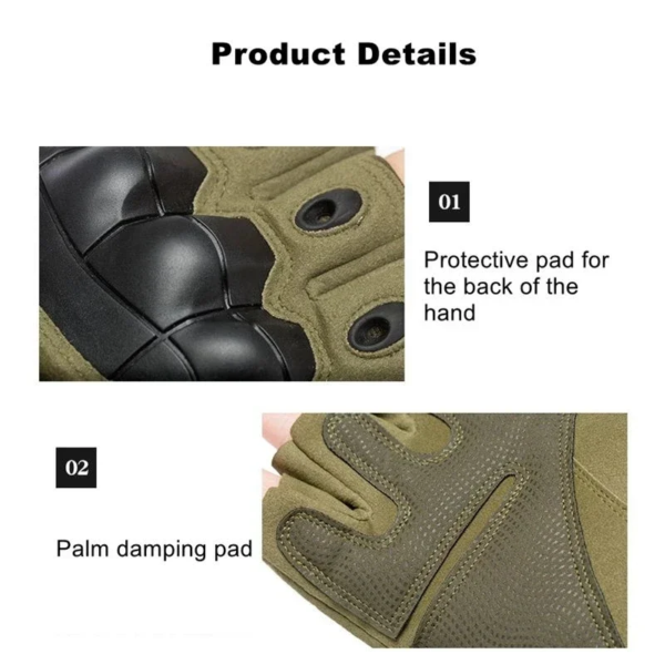 Tactical Gloves Shooting Touch Design Full Finger Sports Motorcycle Hunting - Image 7