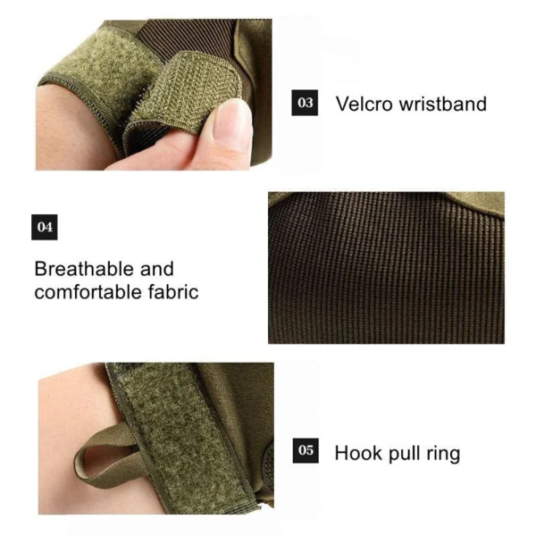 Tactical Gloves Shooting Touch Design Full Finger Sports Motorcycle Hunting - Image 10