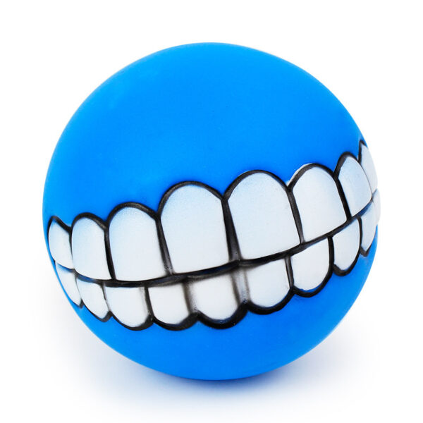 Funny Teeth Dog Chew Ball – Interactive Squeaky Toy for Pets - Image 13