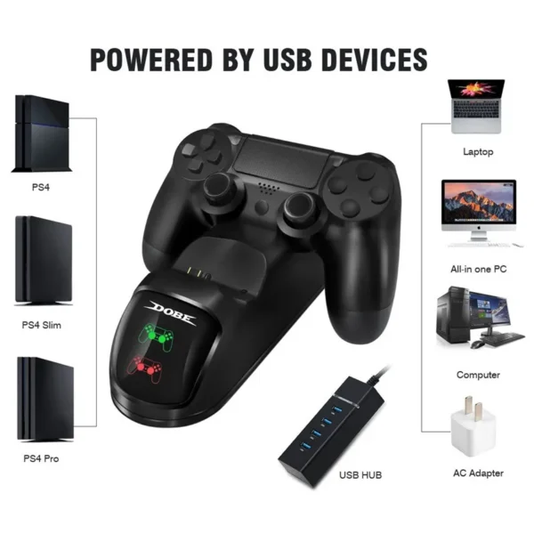 PUBG AK77 Six-Finger Mobile Gamepad with Cooling Fan & Power Bank - Image 2