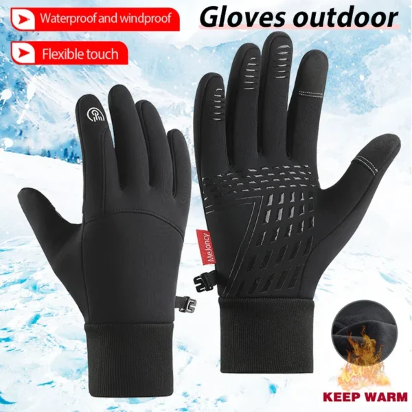 Men's and Women's Waterproof Touch Screen Winter Gloves
