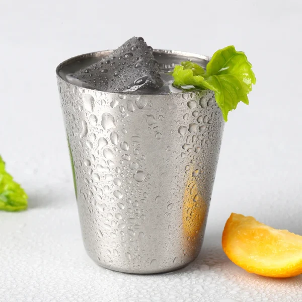6Pcs Stainless Steel Travel Cups Set with Case, 30ml & 70ml for Whisky & Wine - Image 4