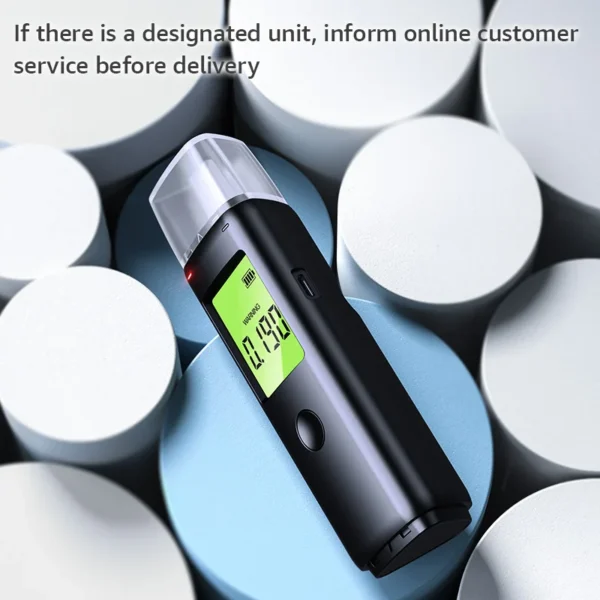 Rechargeable Digital Breathalyzer | Portable Alcohol Tester with High Accuracy - Image 5