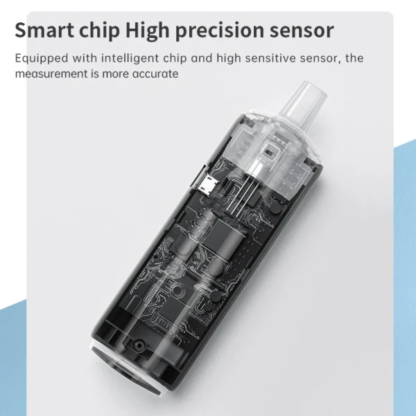 Rechargeable Digital Breathalyzer | Portable Alcohol Tester with High Accuracy - Image 4
