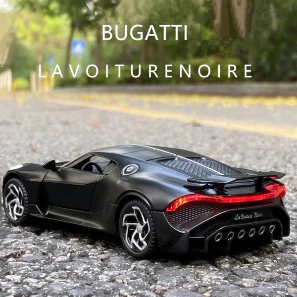 1:32 Bugatti La Voiture Noire Diecast Alloy Sports Car Model – High Simulation Collectible Toy - Image 5