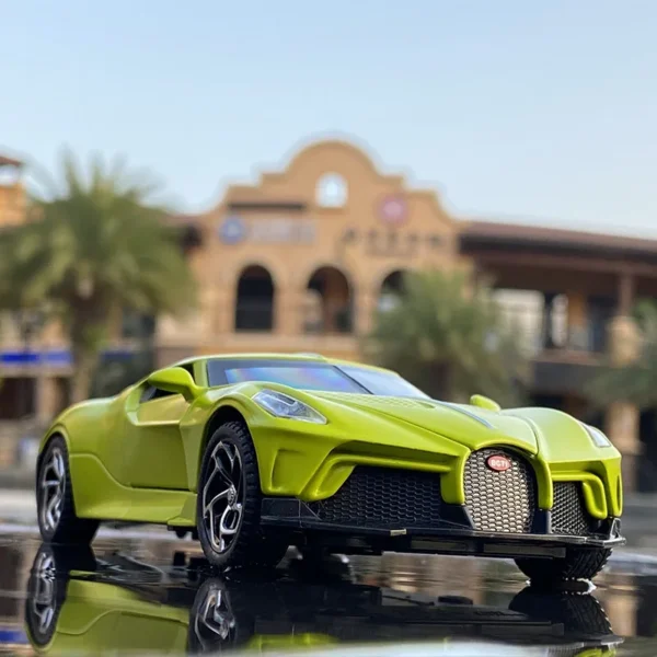 1:32 Bugatti La Voiture Noire Diecast Alloy Sports Car Model – High Simulation Collectible Toy - Image 2
