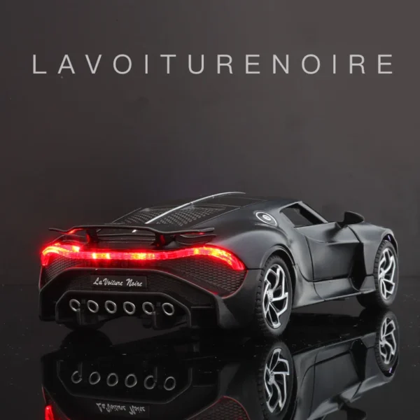 1:32 Bugatti La Voiture Noire Diecast Alloy Sports Car Model – High Simulation Collectible Toy - Image 6