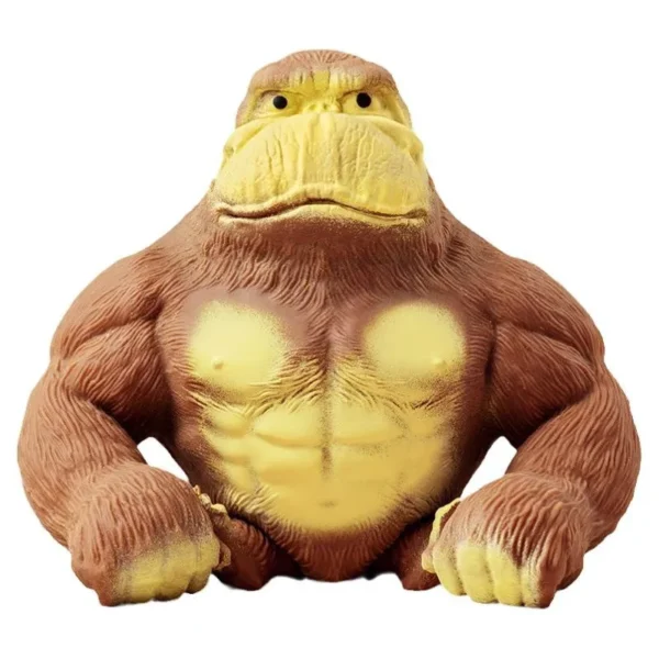 14cm Antistress Orangutan Fidget Toys Squishy Elastic Monkey Funny Decompression Gorilla Stress Relief Games Toy for Adults Kids - Image 5