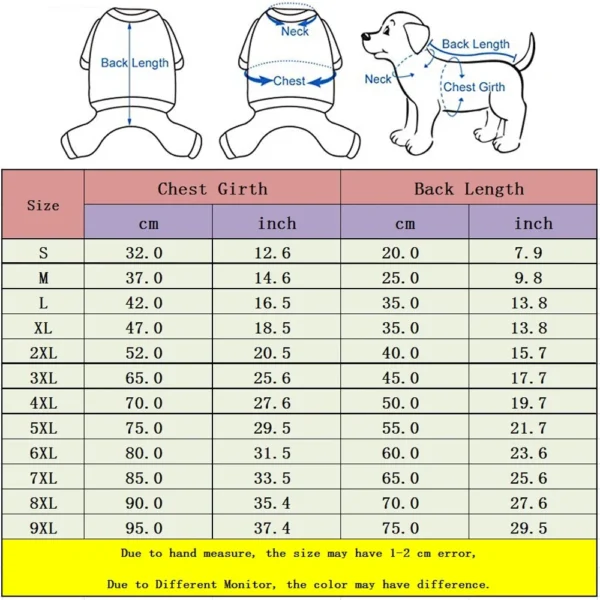 S to 2XL Large Dog Jacket Winter Warm Dog Clothes for Small Dogs Thicken Puppy Jumpsuit Camouflage FBI Big Dog Coat Pet Customes - Image 6