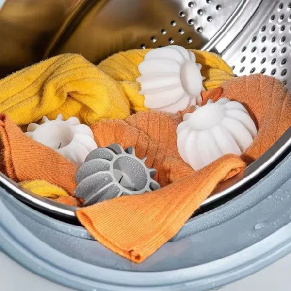 Laundry Ball Reusable Silicone Clothes Hair Cleaning Tools Pet Hair Remover Washing Machine Cat Hair Catcher Laundry Ball - Image 6