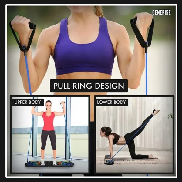 21-in-1 Portable Push-Up Board Folding Exercise Station - Image 6